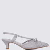 Colette Comfy Heels In Lilac