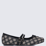 Zahra Comfy Ballerina In Black