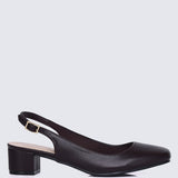 Palmer Comfy Heels In Espresso