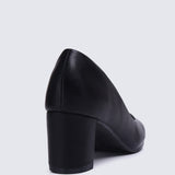 Pauline Comfy Heels In Black