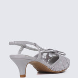 Colette Comfy Heels In Lilac