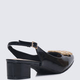 Priya Comfy Heels in Black