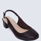 Palmer Comfy Heels In Espresso