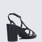 Sooya Comfy Heels In Black