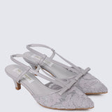 Colette Comfy Heels In Lilac