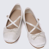 Erino Comfy Ballerina In Beige