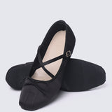 Erino Comfy Ballerina In Black