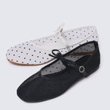 Lilou Comfy Ballerina In White