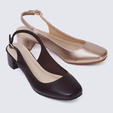 Palmer Comfy Heels In Espresso
