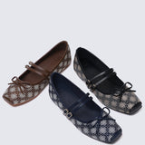 Zahra Comfy Ballerina In Black