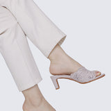 Chloé Comfy Heel In Lilac