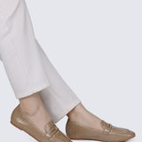 Noa Comfy Loafers In Almond