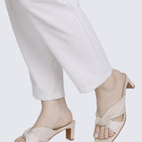 Tiramisu Comfy Heels In Beige
