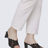 Chloé Comfy Heel In Black