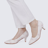 Elara Comfy Pumps In Lillac