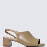 Mimpikita x My Ballerine Urba Comfy Heels In Cream