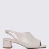 Mimpikita x My Ballerine Urba Comfy Heels In Nude