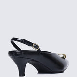 Mimpikita x My Ballerine Verde Comfy Heels In Black