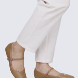 Aimee Comfy Ballerina In AlmondShoes - myballerine