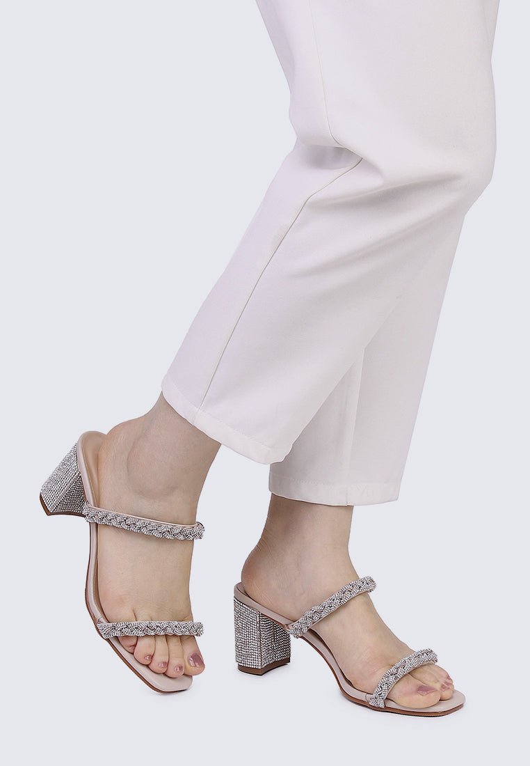 Alani Comfy Heels In AlmondShoes - myballerine