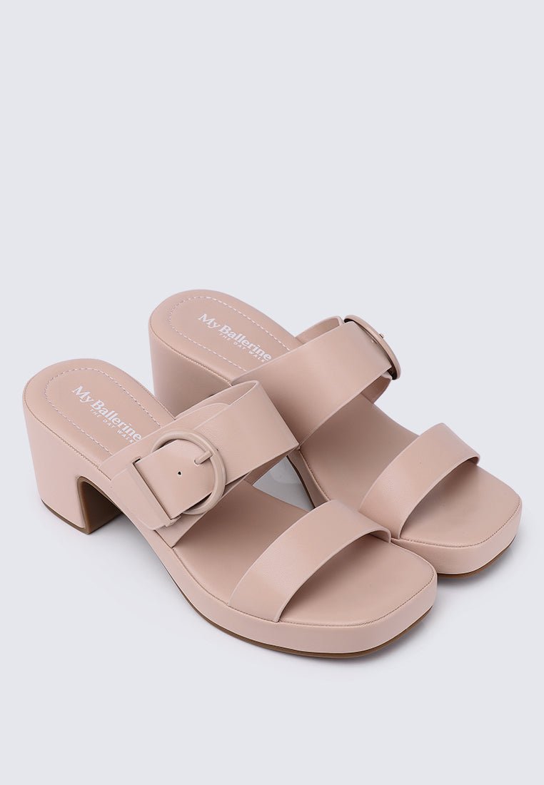 All Day Walk Comfy Wedges In Nude PinkShoes - myballerine