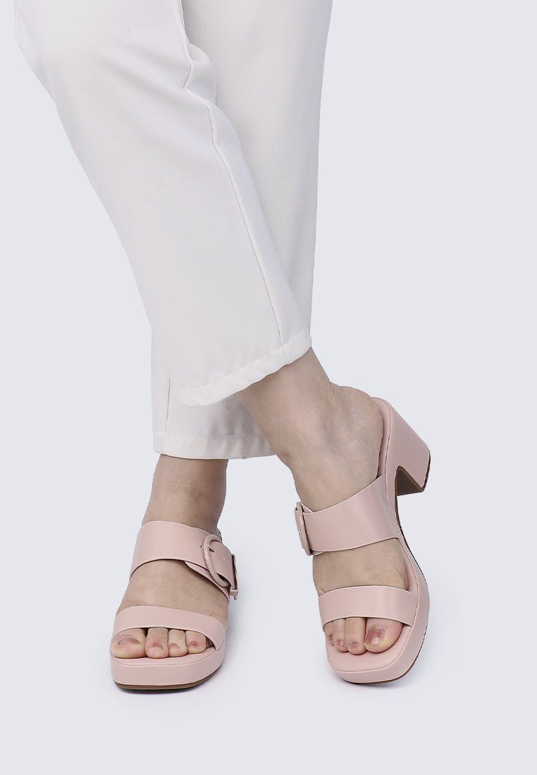 All Day Walk Comfy Wedges In Nude PinkShoes - myballerine