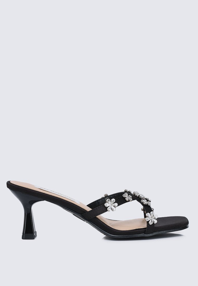 Alyssa Comfy Heels In BlackShoes - myballerine