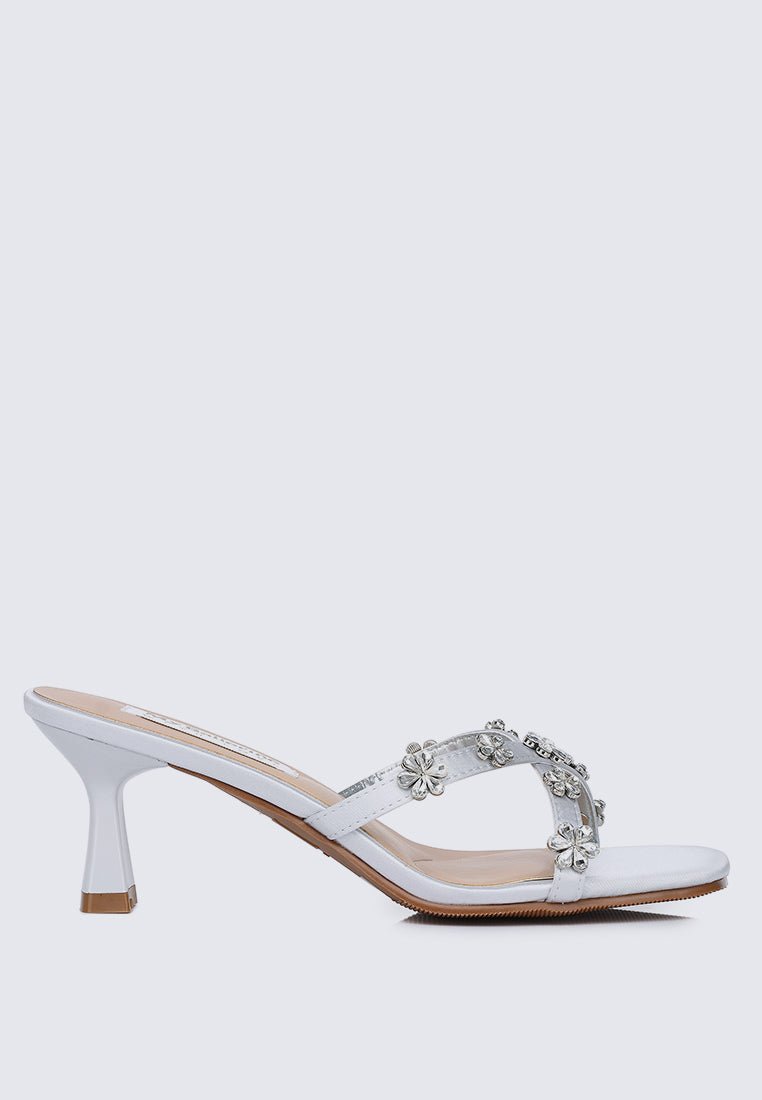 Alyssa Comfy Heels In GreyShoes - myballerine