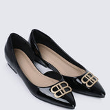 Amina Comfy Ballerina In BlackShoes - myballerine