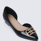 Amina Comfy Ballerina In BlackShoes - myballerine