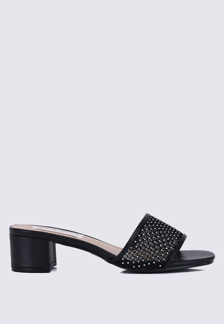 Ayla Comfy Heels In BlackShoes - myballerine