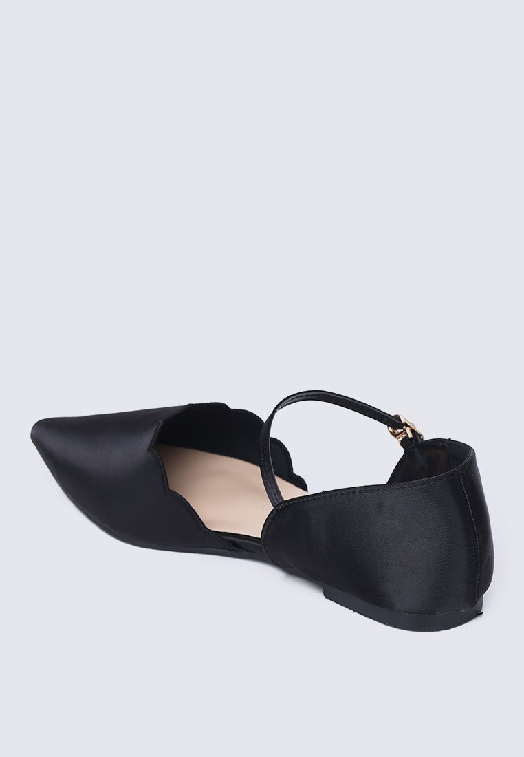 Azzurra Comfy Ballerina In CharcoalShoes - myballerine
