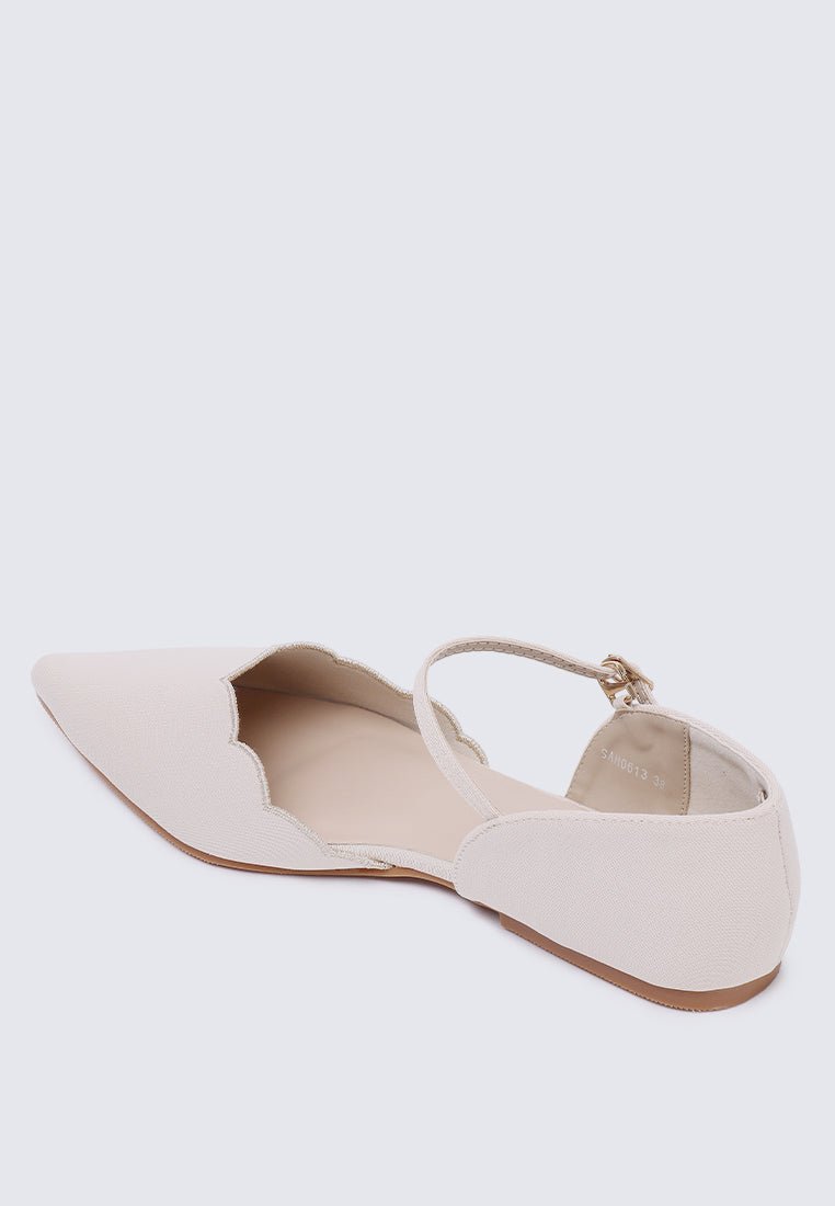 Azzurra Comfy Ballerina In Nude - myballerine