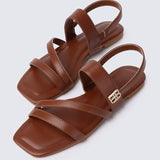 Bellissa Comfy Sandals In BrownShoes - myballerine