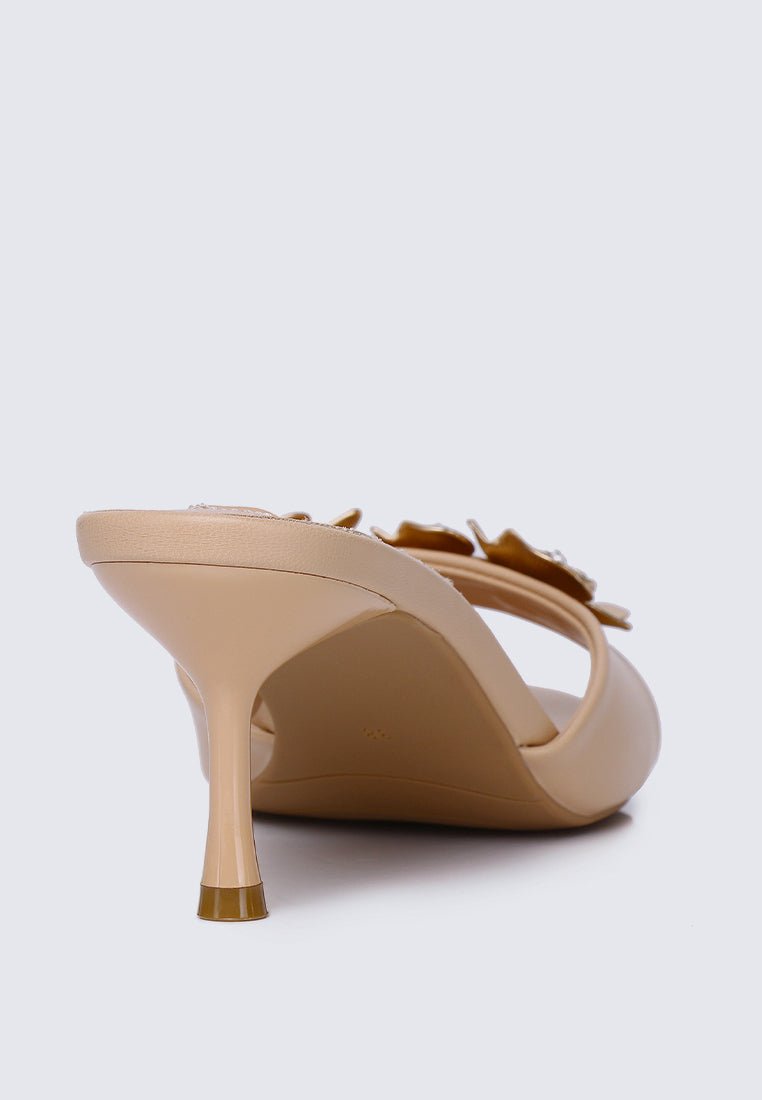 Blossom Comfy Heels In NudeShoes - myballerine