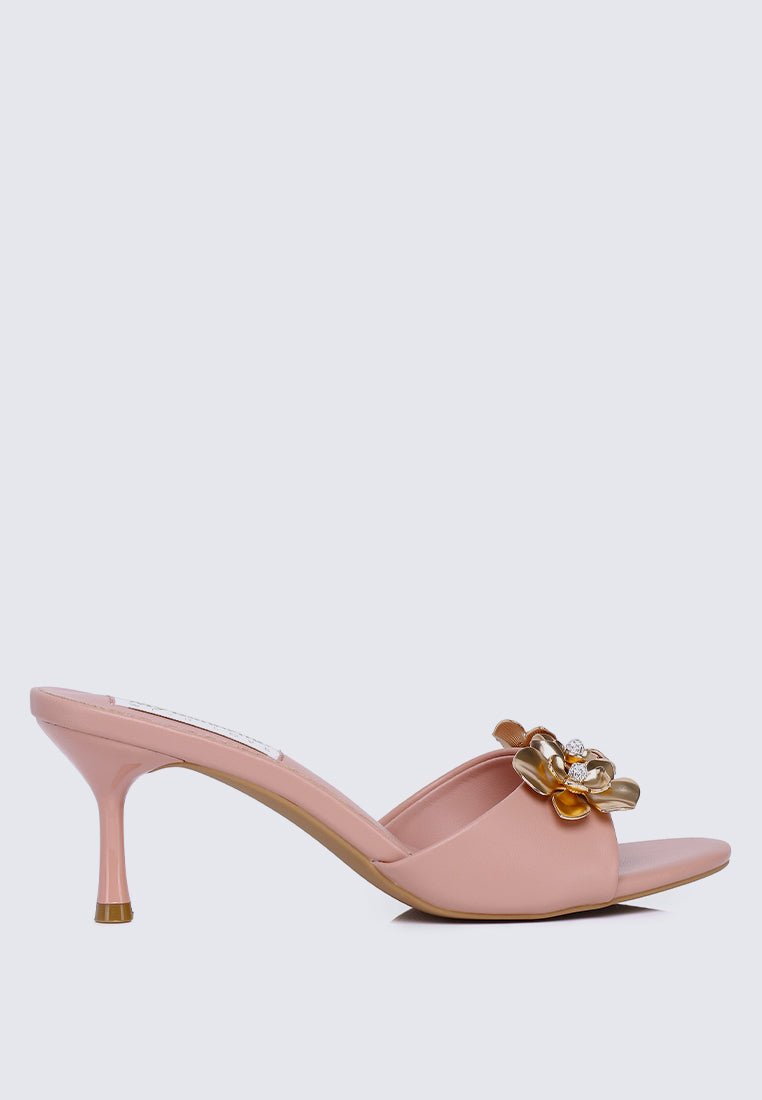 Blossom Comfy Heels In PinkShoes - myballerine