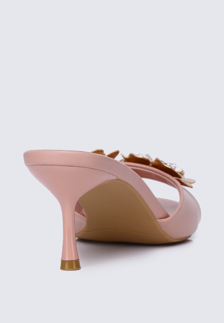 Blossom Comfy Heels In PinkShoes - myballerine