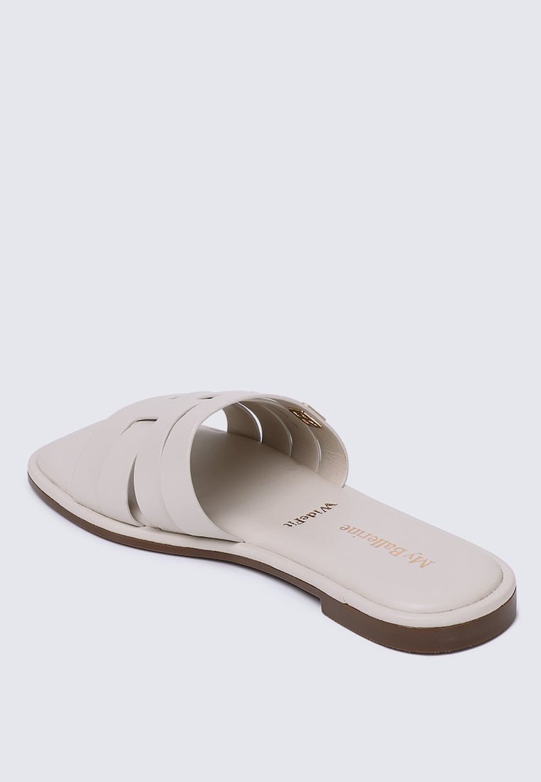Bobi Comfy Sandal In AlmondShoes - myballerine
