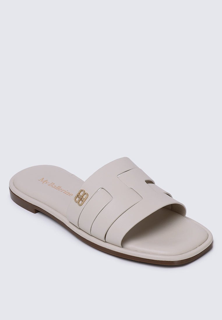 Bobi Comfy Sandal In AlmondShoes - myballerine