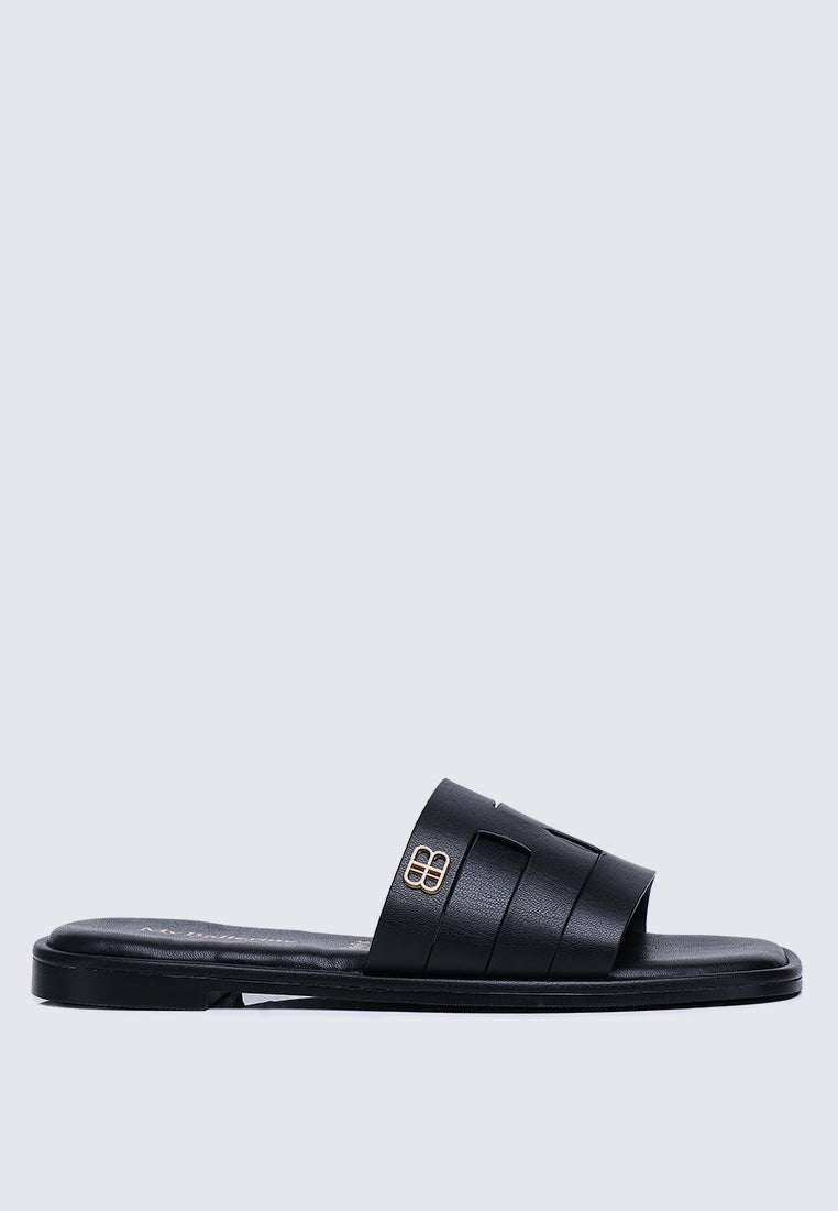 Bobi Comfy Sandal In BlackShoes - myballerine