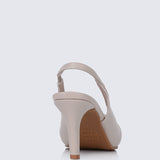 Bovis Comfy Heels In AlmondShoes - myballerine