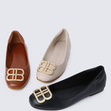 Brenda Comfy Ballerina BlackShoes - myballerine