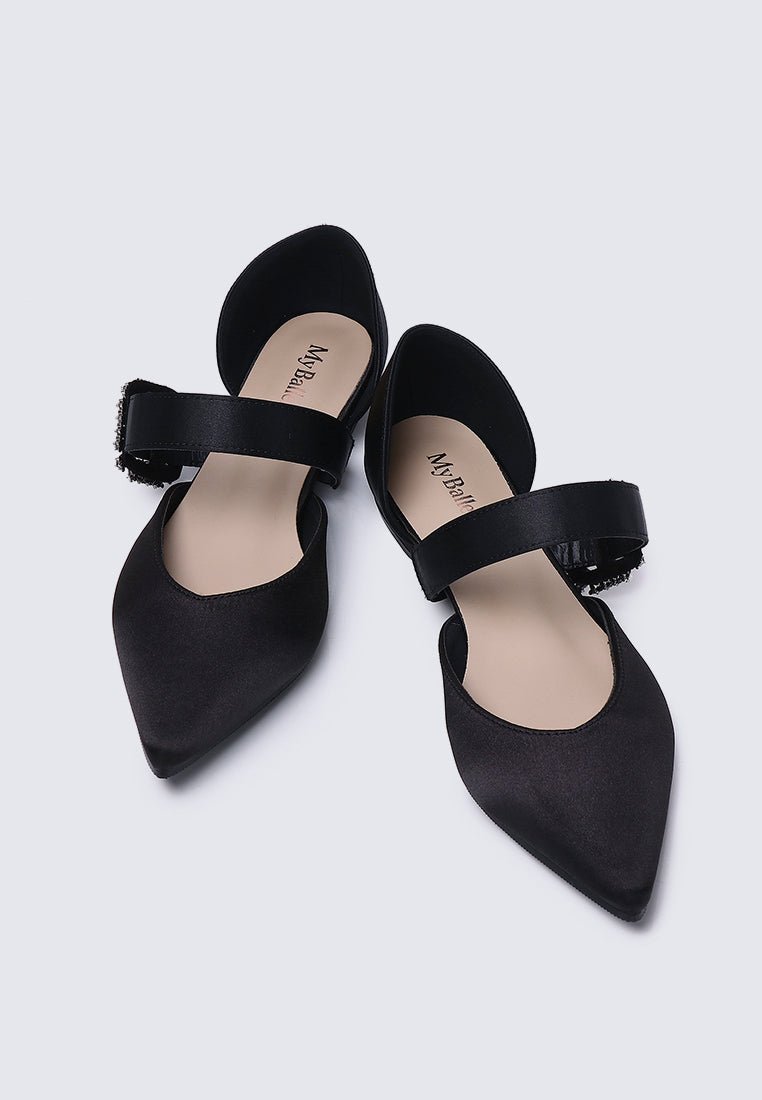 Calista Comfy Ballerina In BlackShoes - myballerine
