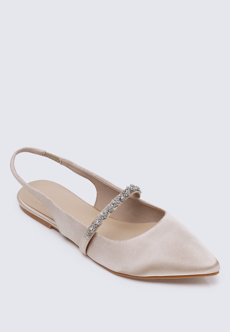 Carina Comfy Ballerina In Almond - myballerine
