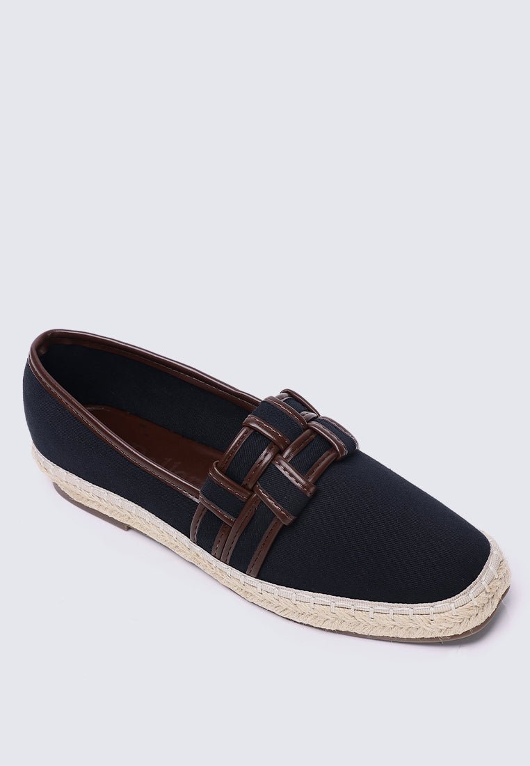 Diane Comfy Espadrilles In BlackShoes - myballerine
