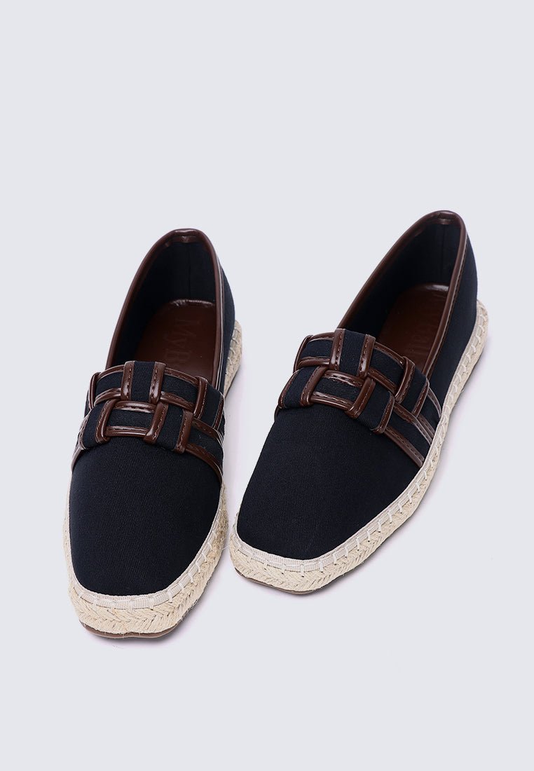 Diane Comfy Espadrilles In BlackShoes - myballerine