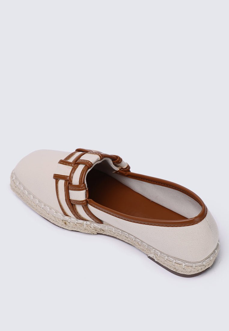 Diane Comfy Espadrilles In Off WhiteShoes - myballerine