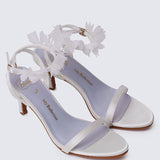 Dreaming of Dancing Comfy Heels In White - myballerine