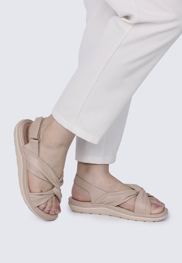 Easy Step Comfy Sandals In AlmondShoes - myballerine