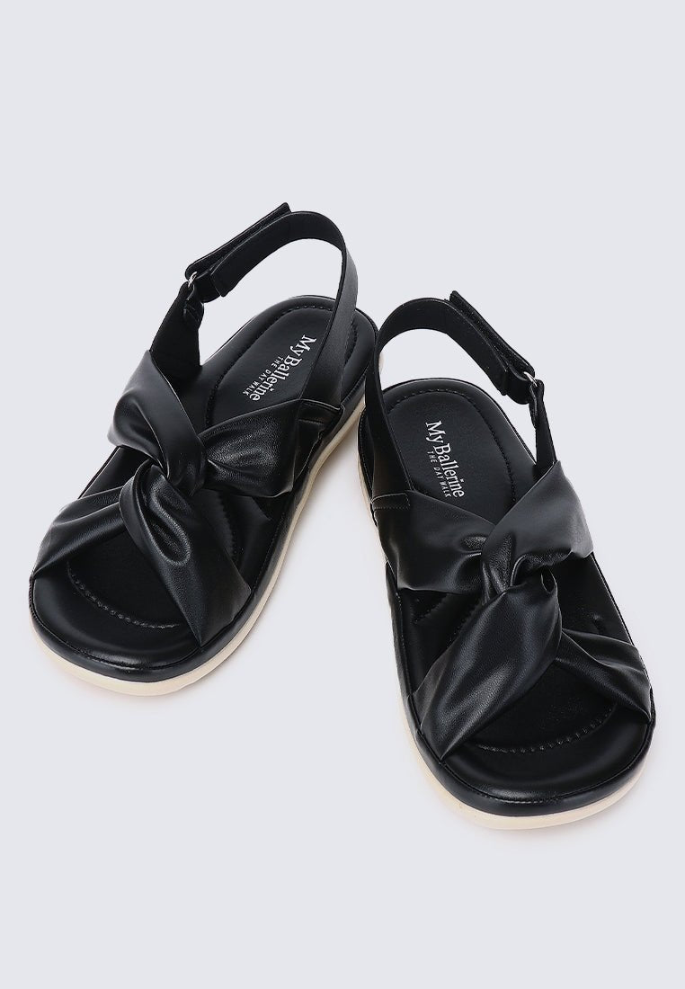 Easy Step Comfy Sandals In BlackShoes - myballerine